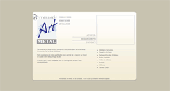 Desktop Screenshot of ferronnerie-artmetal.fr